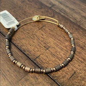 Brand New! Alex & Ani Tigris Beaded in gold
